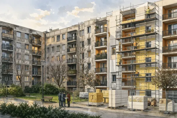 Deux copropriétés en rénovation