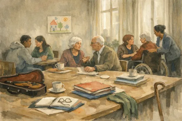 Illustration - associations et vie civique à Paris
