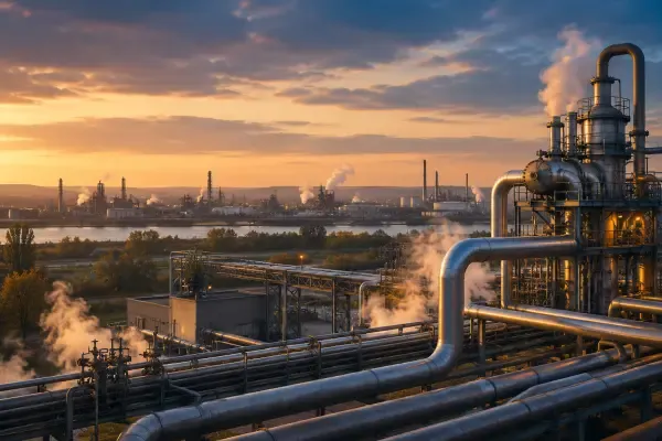 Tuyaux de vapeur industrielle