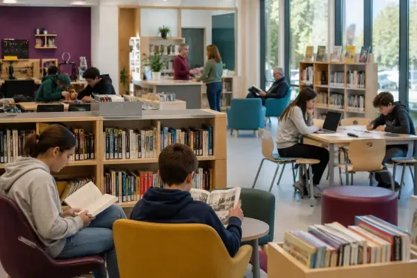 CDI-Médiathèque dans un collège rural