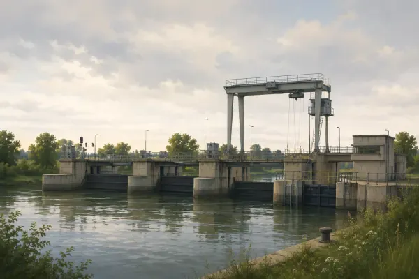 Barrage sur la Seine