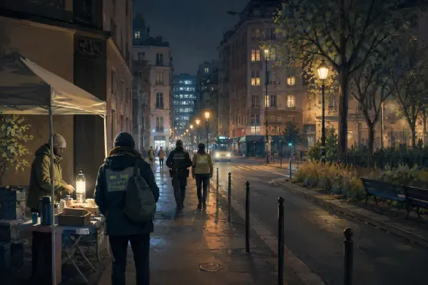 Maraude de nuit à Paris