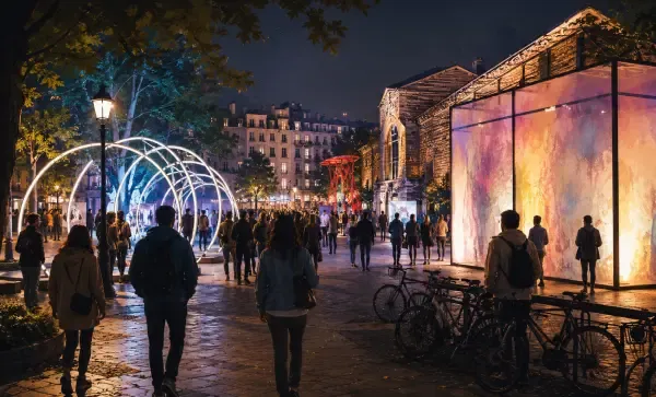 Nuit culturelle à Paris