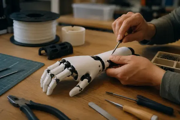 Prothèse imprimée en 3D