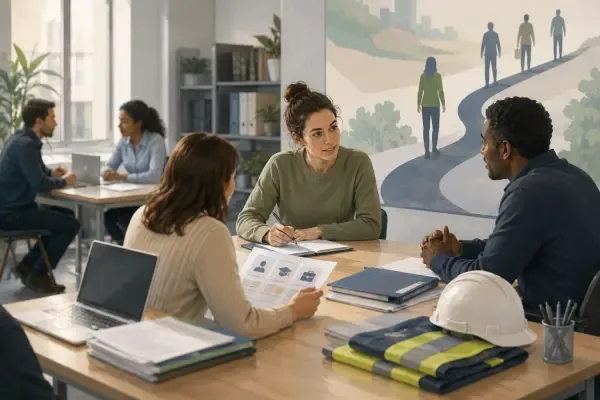 Personnes vers l’emploi dans le 92