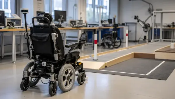Fauteuil roulant en laboratoire