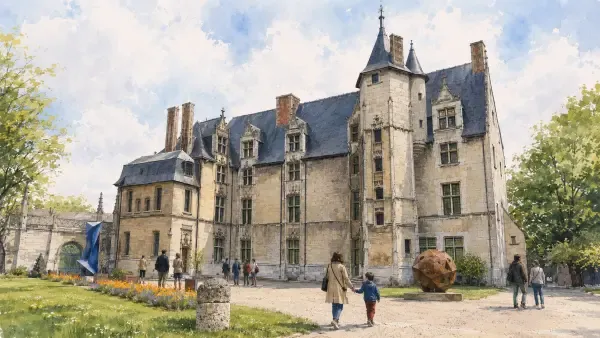 Illustration - parcours artistique à Évreux