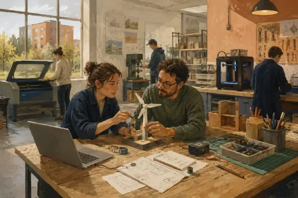Atelier de recherche à Montaudran