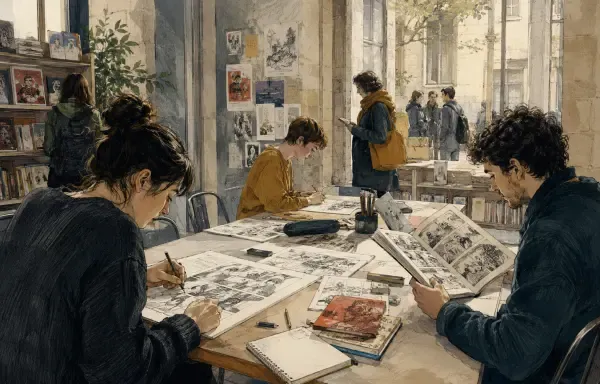 Illustration - Festival BD à Lyon