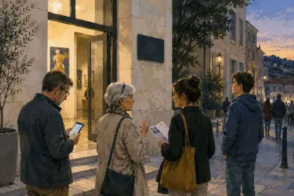Illustration - Musées niçois ouverts de nuit