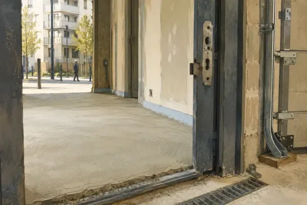 Chantier de logements à Créteil