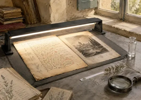Odeur archivée par intelligence artificielle
