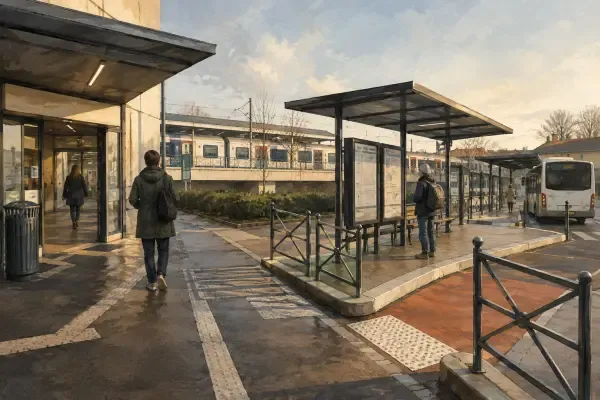 Illustration - Gare routière de Meaux