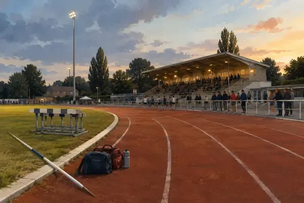 Athlétisme au stade de Fontainebleau