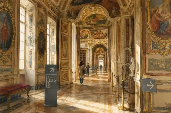 Parcours de visite au château de Fontainebleau