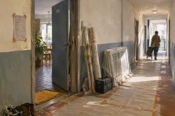 Illustration - Immeubles des Francs-Moisins en rénovation