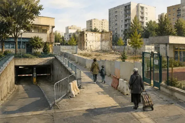 Dalle et centre de loisirs à Bobigny