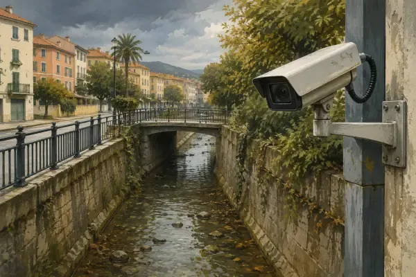 Caméra surveillant le Borrigo