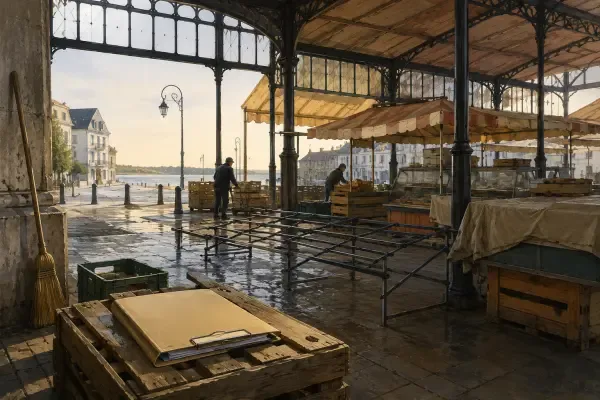 Halles du marché d’Arcachon