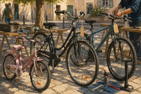 Illustration - vélos d’occasion à Draveil