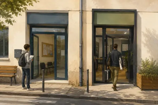 Illustration - Deux guichets Technowest