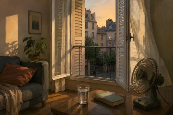 Appartement chaud en ville