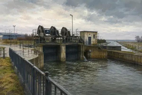 Station de pompage des Wateringues
