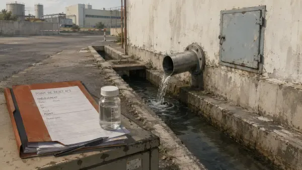 Contrôle environnemental sur site industriel