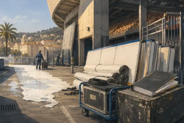 Illustration - Stade niçois et glace olympique