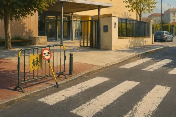 Sortie d’école surveillée à Mantes