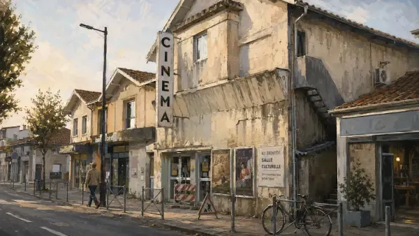 Ancien cinéma transformé en salle culturelle