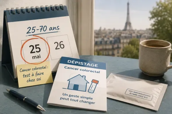 Illustration - carnet de santé et calendrier