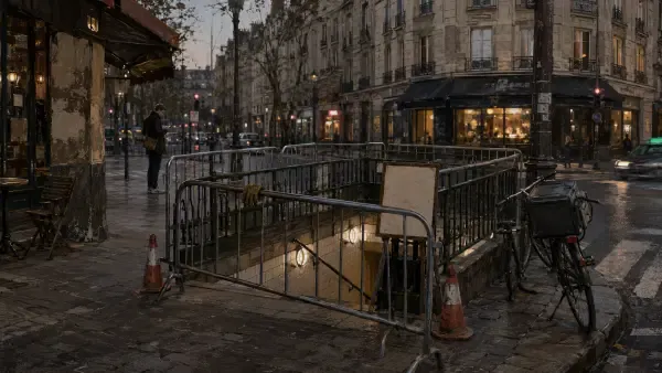 Illustration - métro fermé à Paris