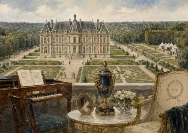 Mobilier Empire au château