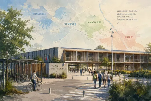 Carte scolaire du sud toulousain