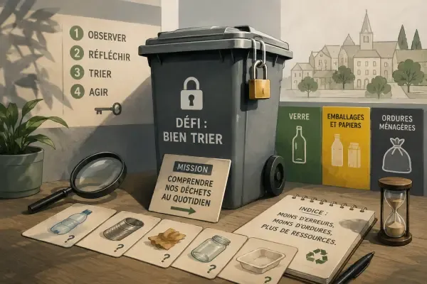 Escape game sur le tri des déchets
