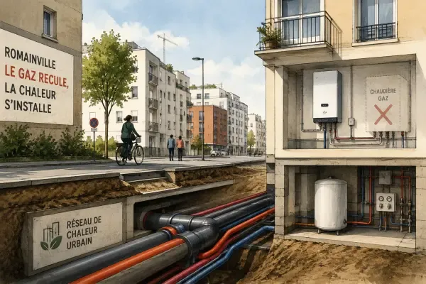 Canalisations de chaleur urbaine