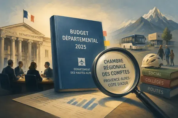 Illustration - Budget départemental en séance