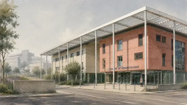 Bâtiment de gérontologie à Salon