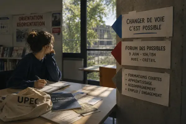 Illustration - choix d’orientation universitaire