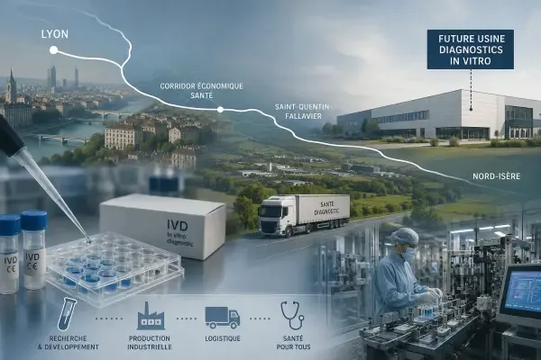 Usine de diagnostics en Isère