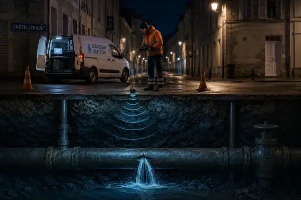 Capteur sur canalisation
