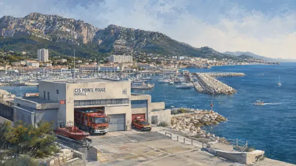 Caserne littorale à Marseille