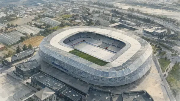 Illustration - Stade et glace olympique