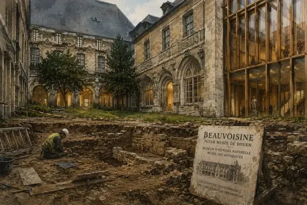 Illustration - musée en chantier