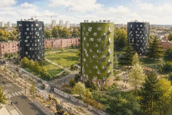 Illustration - Abreuvoir en transformation urbaine