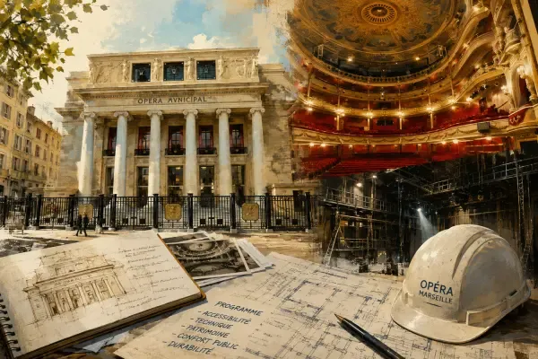 Illustration - Opéra de Marseille