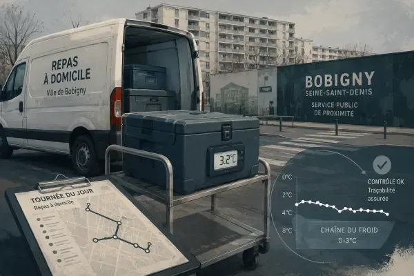 Capteur dans un camion