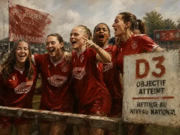 Illustration - Diablesses du FC Rouen