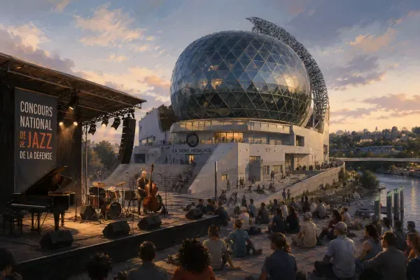 Scène jazz sur l’Île Seguin